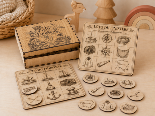 Loto du Finistère – Jeu en bois dès 5 ans
