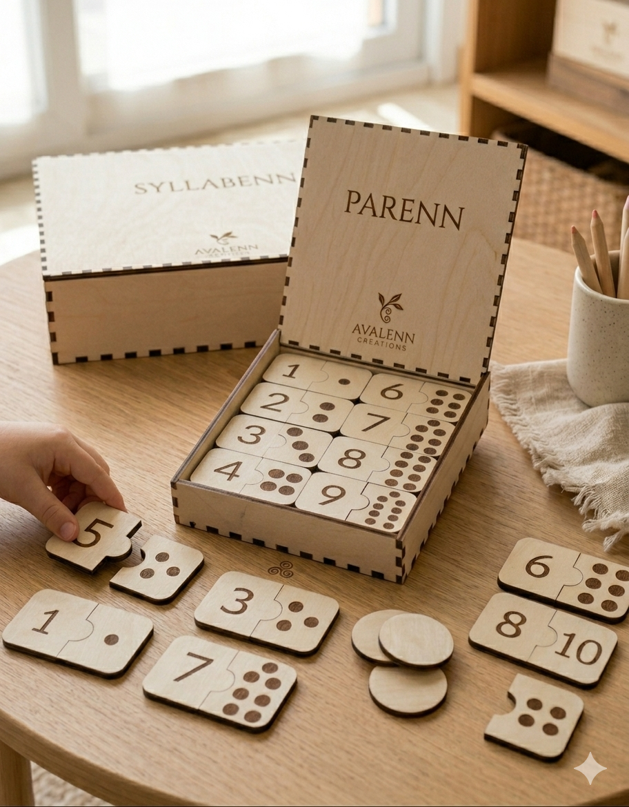 PARENN – Jeu éducatif en bois