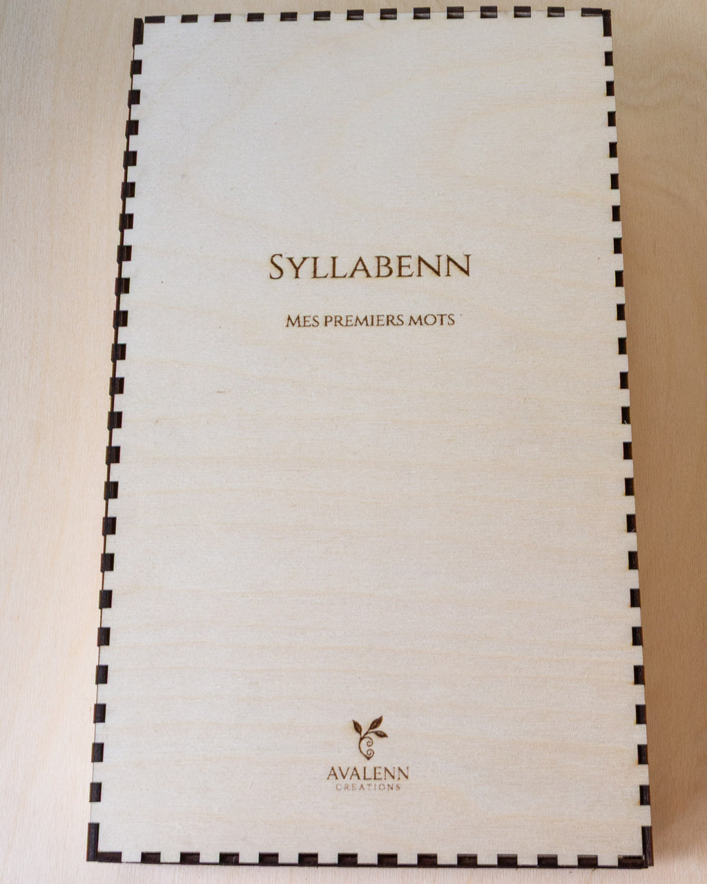 Syllabenn – Jeu éducatif en bois pour apprendre les syllabes