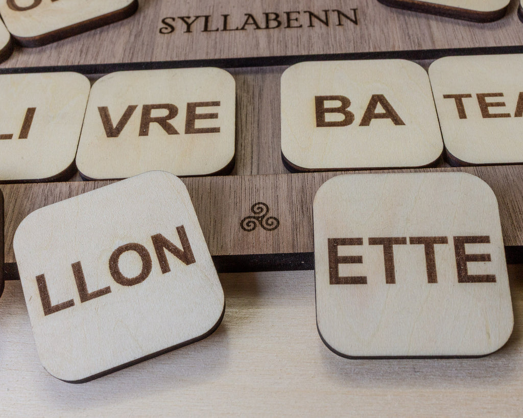 Syllabenn – Jeu éducatif en bois pour apprendre les syllabes