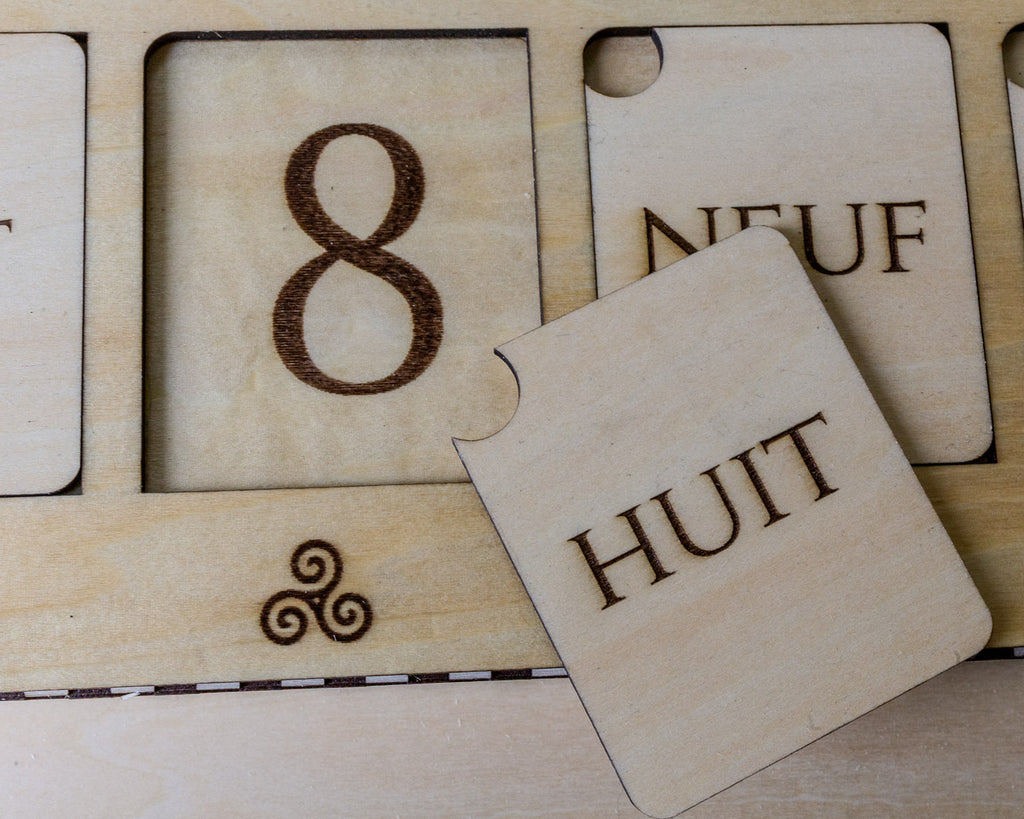 Niveralenn | Jeu éducatif en bois pour apprendre à compter – Avalenn