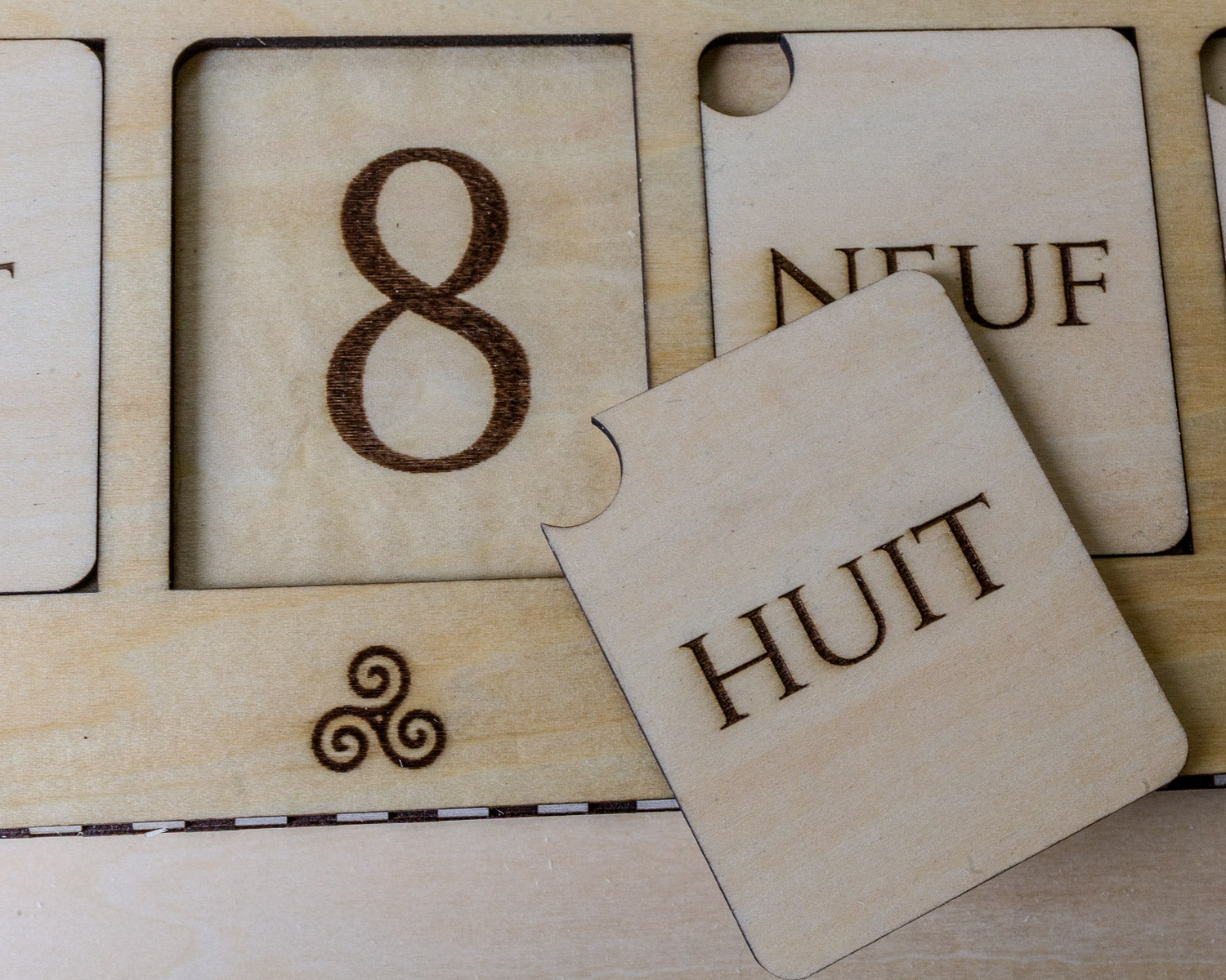 Niveralenn | Jeu éducatif en bois pour apprendre à compter – Avalenn