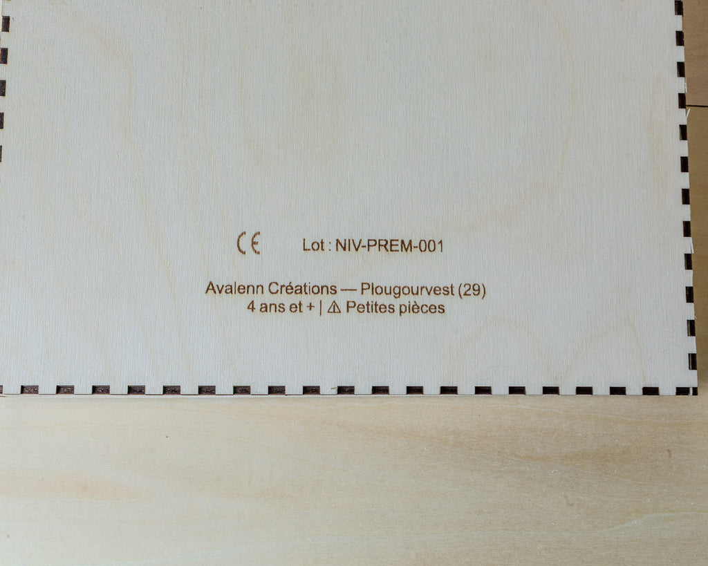 Niveralenn | Jeu éducatif en bois pour apprendre à compter – Avalenn