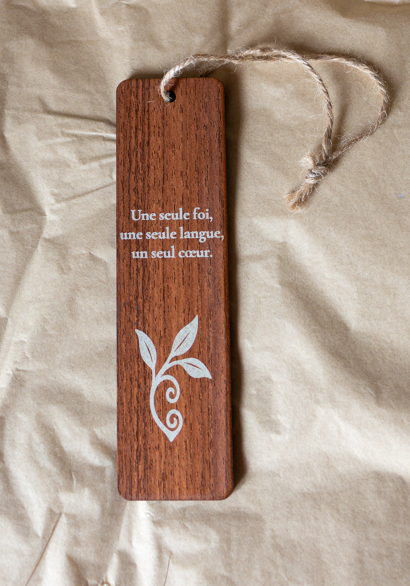 Marque-page en Bois Gravé — Citations & Humour Breton 3 MARQUE-PAGES POUR 10€