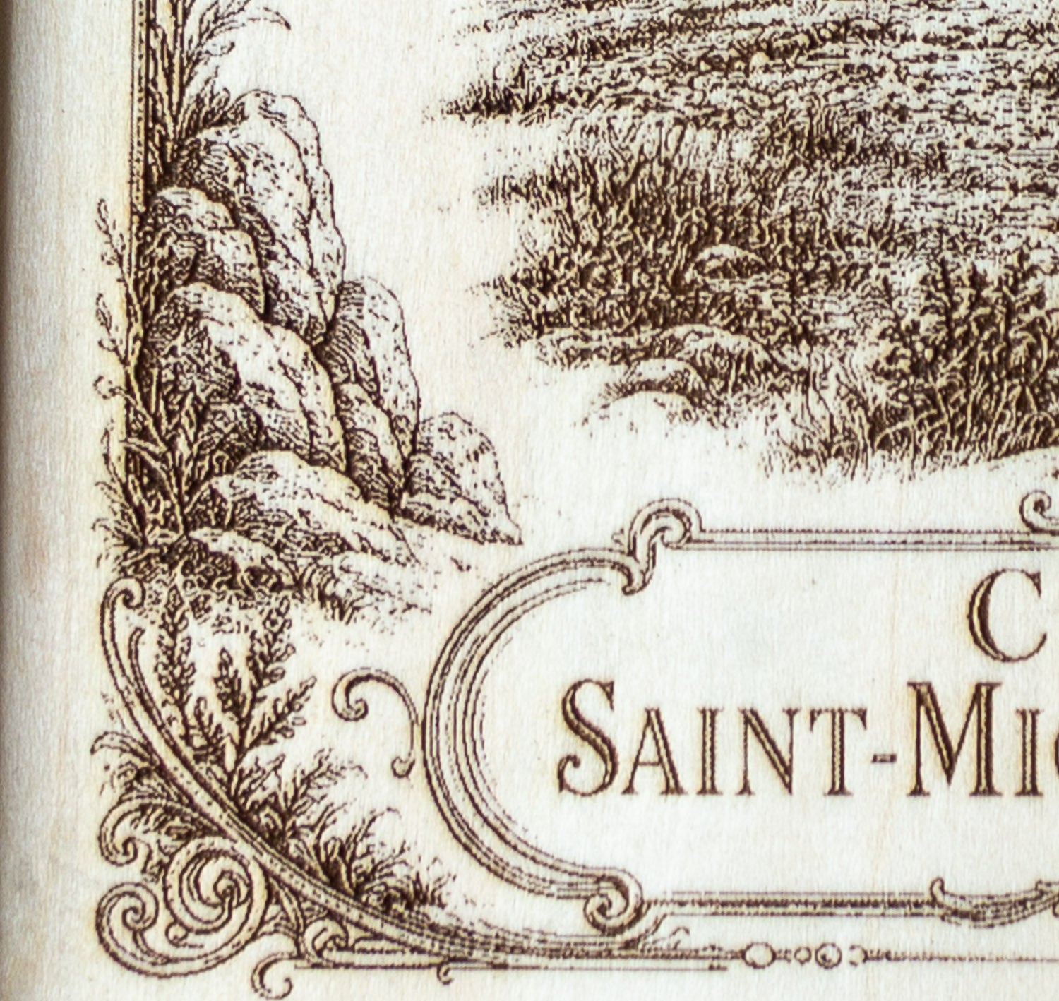 Tableau photographique en bois – Chapelle Saint-Michel de Brasparts